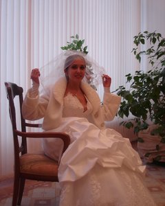  В свадебном платье - 18 фото 