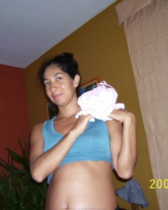  Беременная мексиканка - 39 фото 