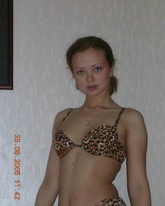  Молодая в леопардовом белье - 18 фото 